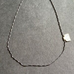 Vintage Beautiful 80s 1980s 925 Genuine Sterling Silver Necklace 18 inches chain